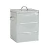 Harbour Housewares Vintage Metal Storage Canister - 5.5L