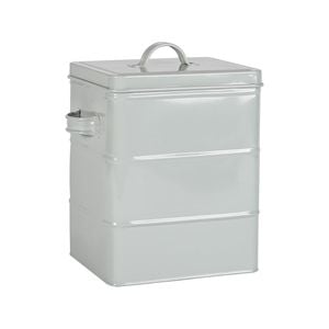 Harbour Housewares Vintage Metal Storage Canister - 5.5L