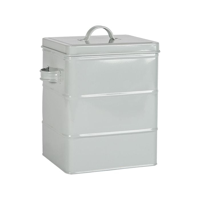 Harbour Housewares Vintage Metal Storage Canister - 5.5L