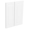 Kaboodle Vanilla Essence Heritage Corner Wall Cabinet Doors - 2 Pack