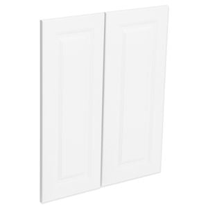 Kaboodle Vanilla Essence Heritage Corner Wall Cabinet Doors - 2 Pack