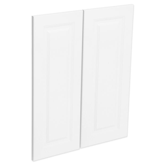 Kaboodle Vanilla Essence Heritage Corner Wall Cabinet Doors - 2 Pack