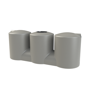 Melro Tanks 2000L Birch Grey Slimline 2007 Poly Water Tank