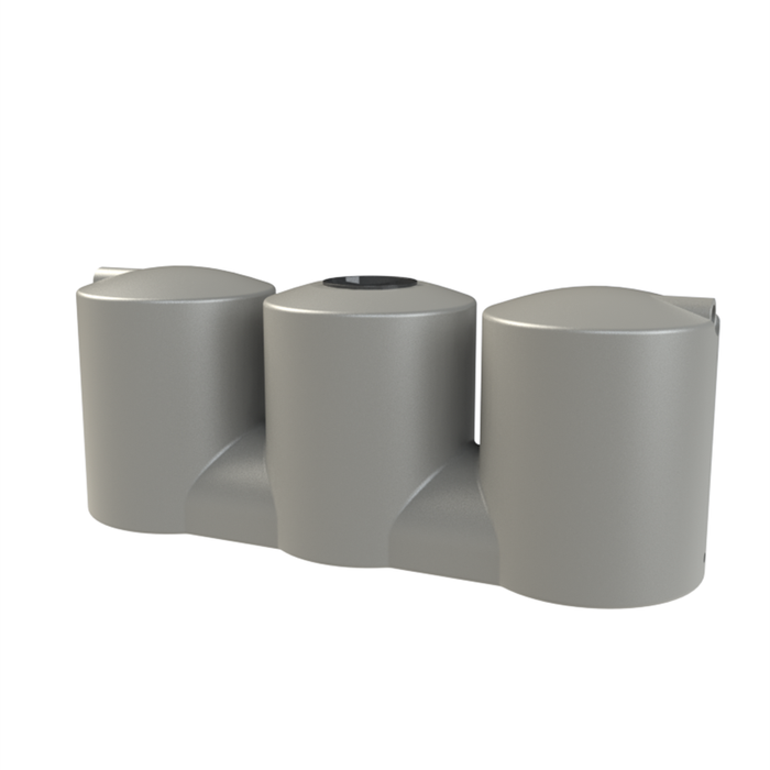 Melro Tanks 2000L Birch Grey Slimline 2007 Poly Water Tank