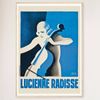 Galrie Lucienne Radisse Vintage Art Deco Poster by Paul Colin Timeless Elegance, Wood Frame, A2 42 x 60cm (16 x 24inch)