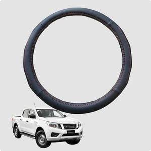 Steering Wheel Cover for Nissan Navara Dual Cab 1997-2018 (DX/D22 STR) 38CM | Circle