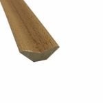 QEP Roberts 2.4m Mid Brown Wall Trim - 10 Pack