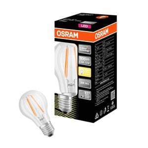 Osram 6.5W 806lm Warm White A Shape Filament LED E27 Light Globe
