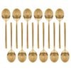 Argon Tableware Stainless Steel Dessert Spoons - 20cm - Pack of 12