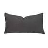 Bambury Linen Rectangle Cushion - Charcoal