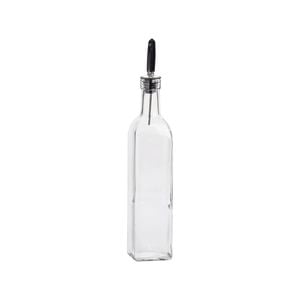 Argon Tableware Olive Oil Pourer Bottle with Cap - Kitchen Dining Dressing Vinegar Drizzler Dispenser - 500ml