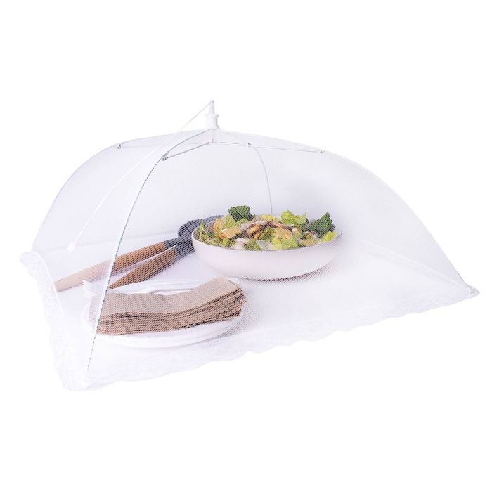 COOK EASY 37cm Square Pop-up Mesh Food Cover