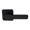 Gainsborough Black Matte Choice Harper Square Privacy Lever Set