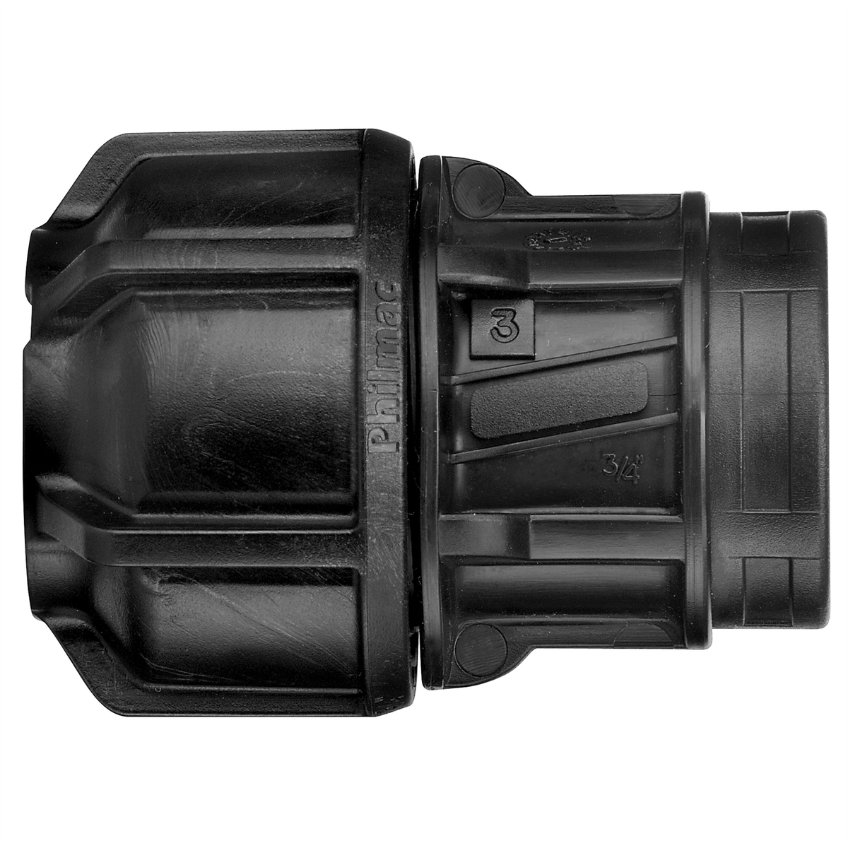 Philmac 25mm x 3/4" Metric Poly x FI BSP Pipe End Connector - Bunnings ...