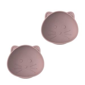 Melii Luxe Set Of 2 Silicone Suction Bowls