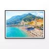 The Stunning Amalfi Coast Italy  Print 100% Australian Made 120x90cm  (Poster)
