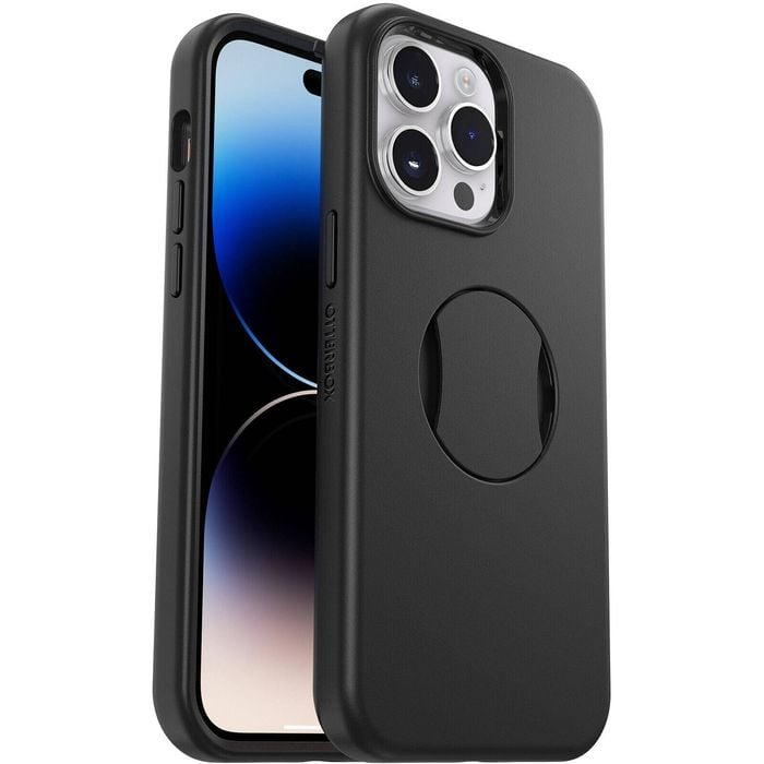 OtterBox OtterGrip Symmetry MagSafe Case iPhone 14 Pro Max - Black
