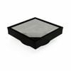 Forme 110 x 110mm Black Satin Stainless Steel Tile Insert Floor Waste