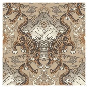 Holden Decor Tora Taupe Wallpaper