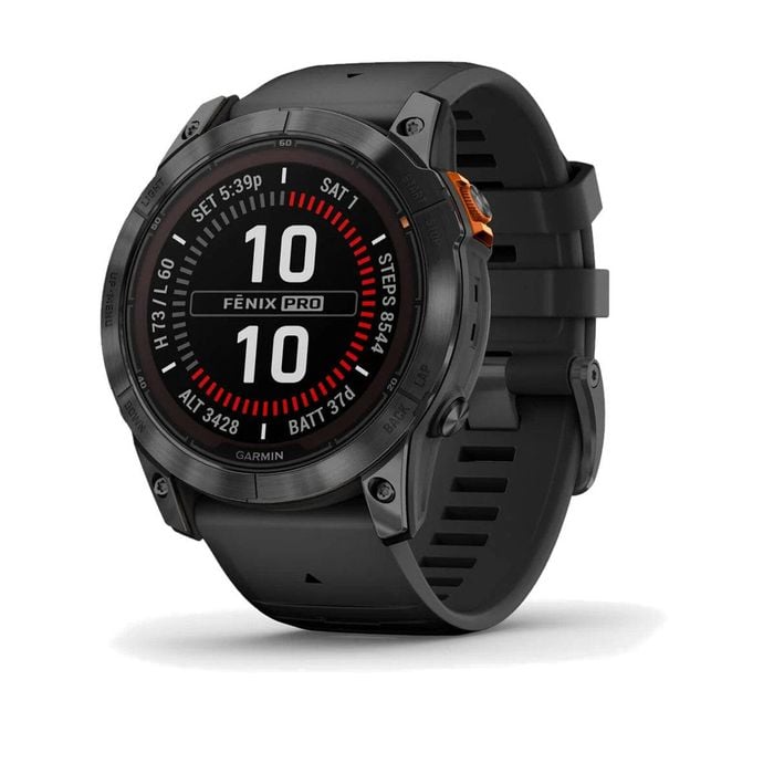 Garmin Fenix 7x Pro Solar Edition Slate Grey W/ Black Band