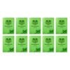 10x Spirax P108 Protective Pp Cover Exercise Book A4 96 Pages 8mm Ruled Green