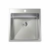 Clark 35L Square Laundry Sink With 1 Tap Hole