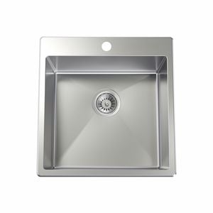 Clark 35L Square Laundry Sink With 1 Tap Hole
