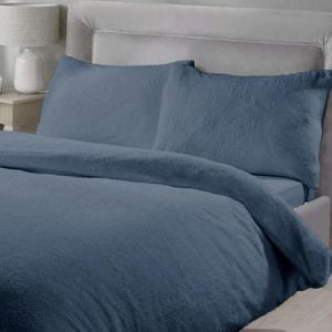 Luxor Queen Ocean Teddy Fleece Soft Warm Quilt Doona Duvet Cover  Set
