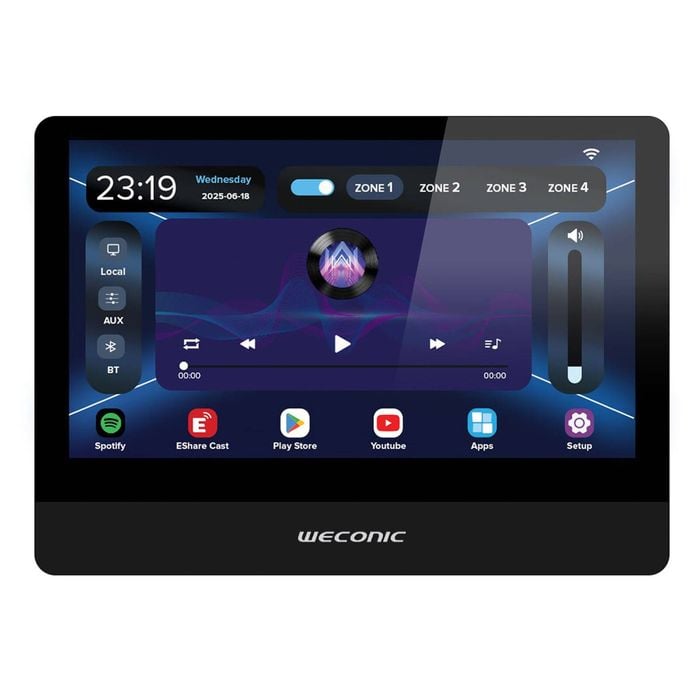Weconic 10" Touchscreen Wall Amplifier