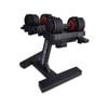 Powertrain GEN2 Pro Adjustable Dumbbell Set - 2 x 25kg (50kg) Home Gym Weights with Stand