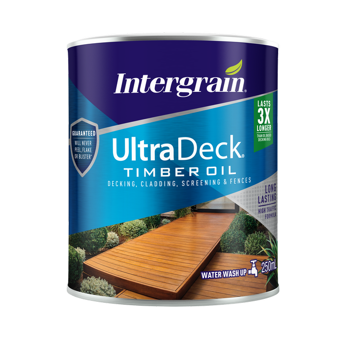 Intergrain 250ml Dark Oak UltraDeck Timber Decking Oil