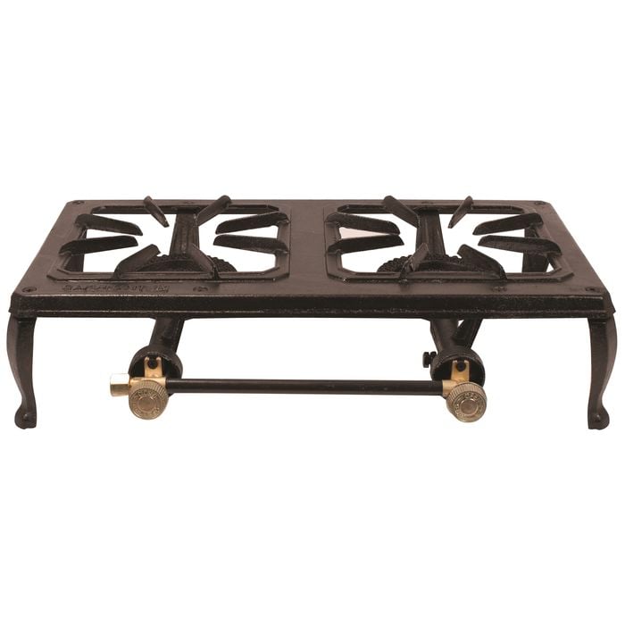 Campmaster Double Burner Cast Iron Country Cooker
