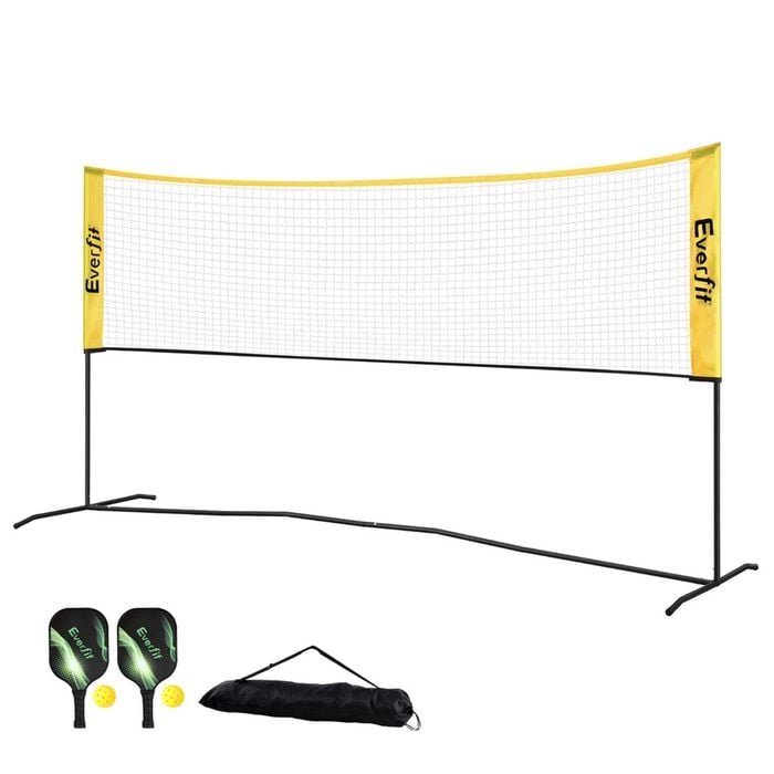 Everfit 3M Portable Pickle Ball Net Adjustable Multi-Sport for Tennis Pickleball Volleyball