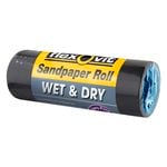 Flexovit Sandpaper Roll Wet & Dry 100mm x 1m - 400 Grit