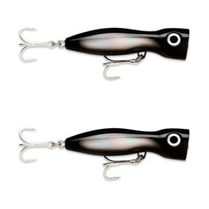 2x Rapala 17cm X Rap Magnum Xplode Topwater Heavy Duty Fish Lures - Convict
