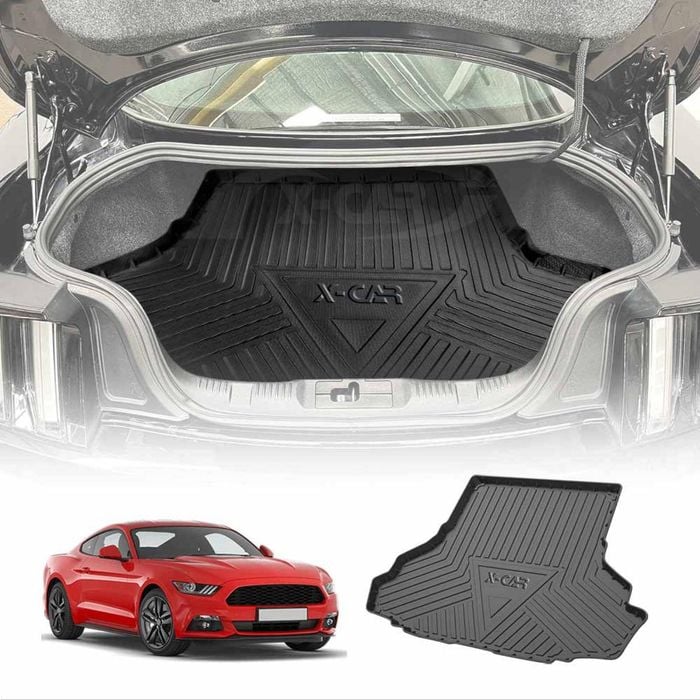 Boot Liner for Ford Mustang 2015-Onwards Luggage Tray Cargo Mat Trunk Cover Interior Accessories