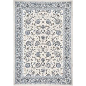 The Rug Connection Lune Nain Cream 380x280cm - Extra Large Traditional Wool Indoor Floor Rug