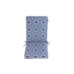 MOJO Blue And White Marrakesh Mid Back Cushion