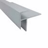 Roberts 8mm x 3.3m Silver Stair Nosing Trim - 5 Pack