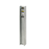 Galintel Outdoors 75 x 750mm Hot-Dip Galvanised Retaining Wall H Joiner Post