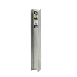 Galintel Outdoors 75 x 750mm Hot-Dip Galvanised Retaining Wall H Joiner Post