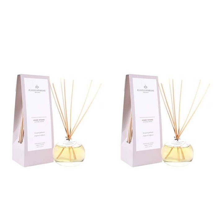 Set of 2 - 100ml Fragrance Diffuser - Precious Amber