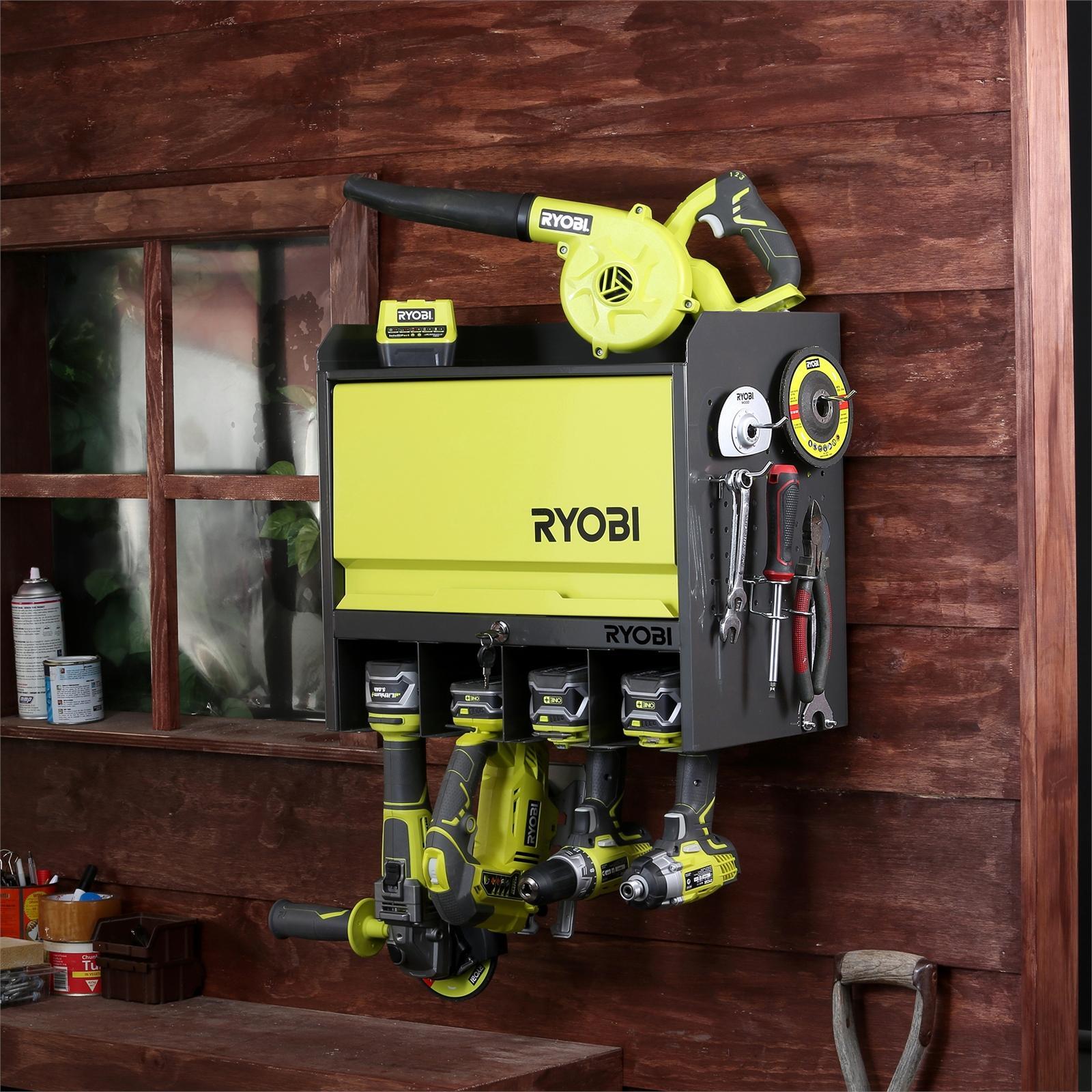 Ryobi Lockable Door Hanging Wall Storage Bunnings Australia