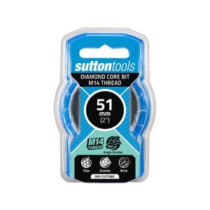 Sutton Tools 51mm M14 Diamond Core Bit