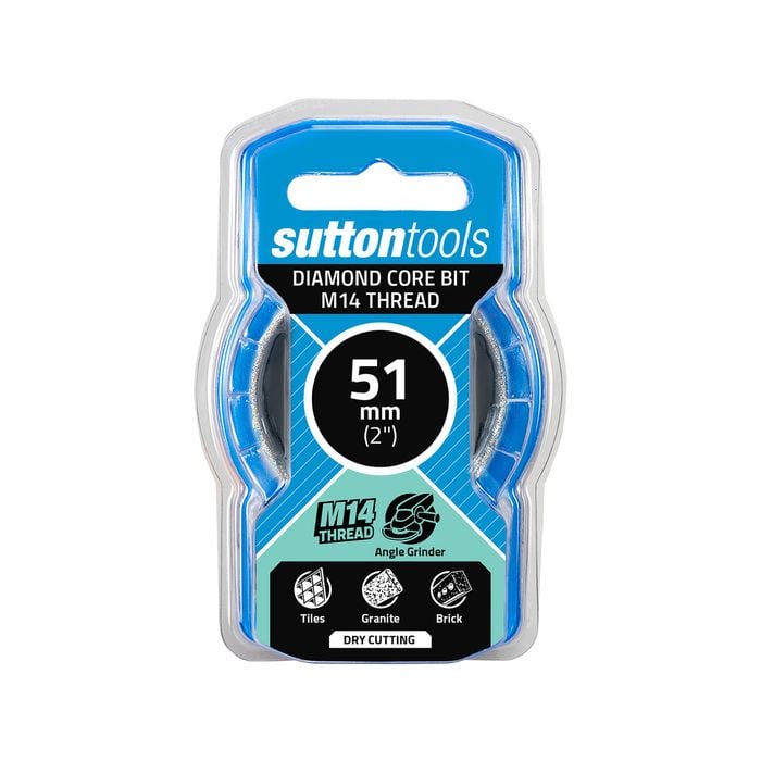 Sutton Tools 51mm M14 Diamond Core Bit