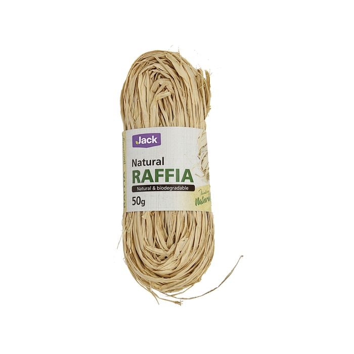 Jack 50g Natural Raffia
