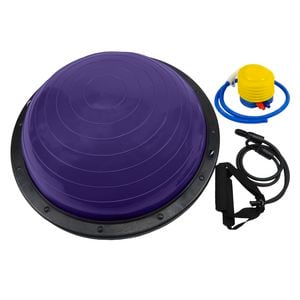Powertrain Fitness Yoga Ball Home Gym Workout Balance Trainer Purple