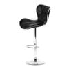 Artiss Set of 2 Black PU Leather Bar Stools