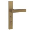 Austyle 225 x 32mm Satin Brass Long Plate MyLock Entrance