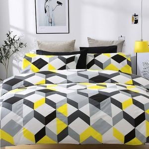 Fabric Fantastic Jensson King Size Quilt/doona/duvet Cover Set